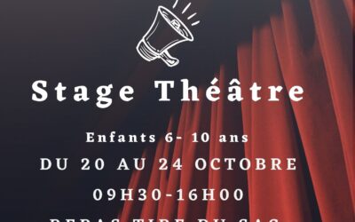 Stage Théâtre vacances Toussaint