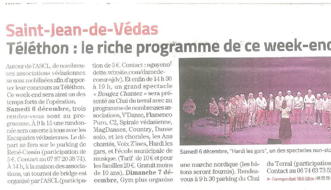 Midi Libre Téléthon