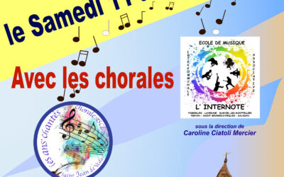 Concert Chorale « Les ans chantés » à l&rsquo;église Saint Jean Baptiste  de SAUSSAN