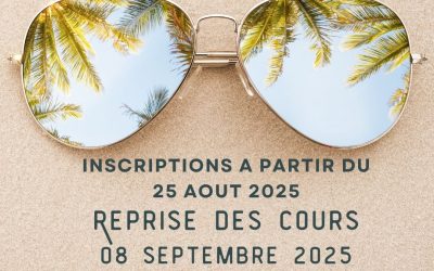 Fermeture estivale le 05 juillet 2025