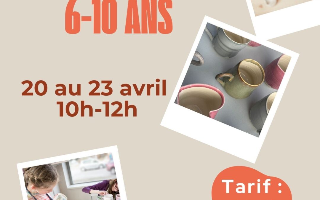 Stage poterie enfants
